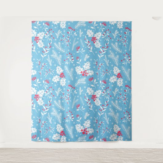 Winterflora 2 wandkleed (Voorkant)