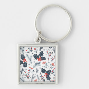 Winterflora Sleutelhanger