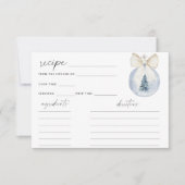 Winterfloresreceptkaart (Voorkant)