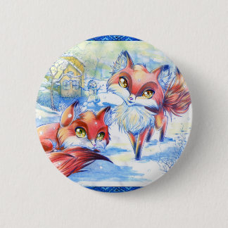Winterfoxes Ronde Button 5,7 Cm