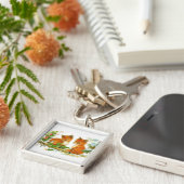 Winterfoxes Sleutelhanger (Zijkant)