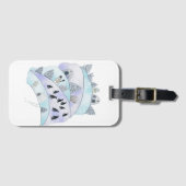 Winterfrisch bagagelabel (Voorkant (horizontaal))