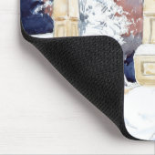 Wintergate bij nacht (schets) muismat (Hoek)