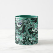 Wintergreen Fractal Forest Landscape Abstract Mok (Midden)