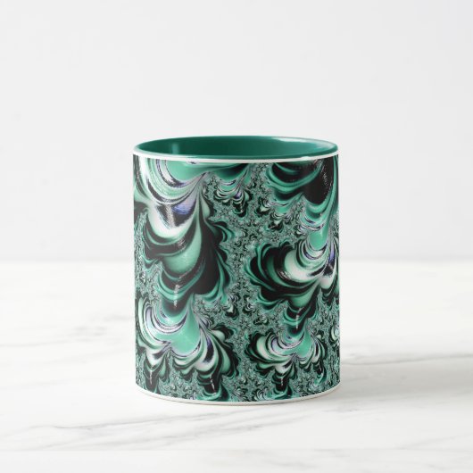 Wintergreen Fractal Forest Landscape Abstract Mok (Midden)