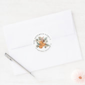 Wintergroen Droge sinaasappels retouradres label (Envelop)