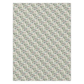 Wintergroen en bessen rustieke kerst tafelkleed (Voorkant)