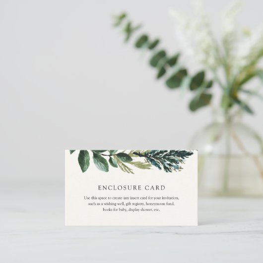 Wintergroen en geruite kaart (Staand voorkant)