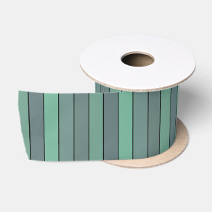 Wintergroene en grijze strepen op Waterverf papier Lint