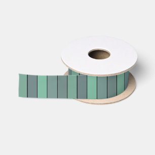 Wintergroene en grijze strepen op Waterverf papier Lint