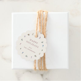 WINTERHELLINGEN Vakantie Bedankjes Labels