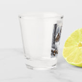 Winterherten/Buck art Shot Glas (Links)