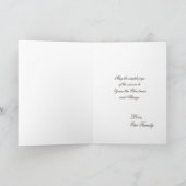 Winterherten / Kerst Kaart (Binnen)