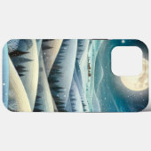 Winterheuvels Case-Mate iPhone Case (Achterkant (horizontaal))