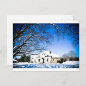 Winterhuis Feestdagenkaart (Voorkant / Achterkant)