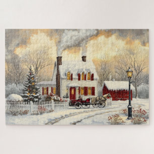 Winterhuis Puzzel