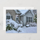 Winterhuizen Briefkaart (Voorkant / Achterkant)