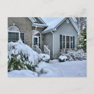 Winterhuizen Briefkaart