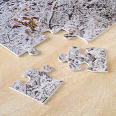 Winterijs Storm in het bos - 20 x 30 inch Legpuzzel (Zijkant)