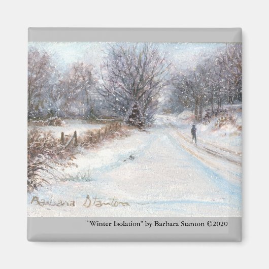 "Winterisolatie" Magnet Magneet (Voorkant)