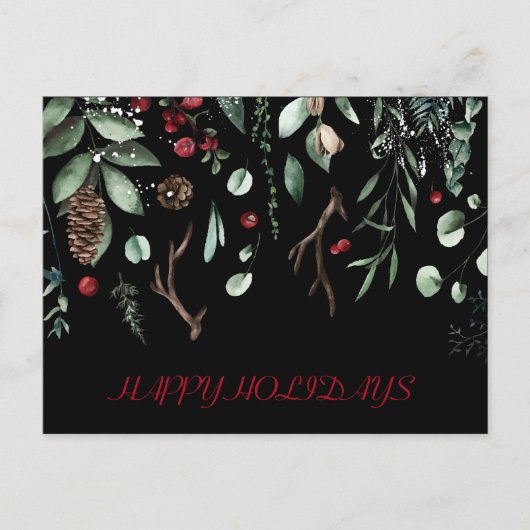 Winterkaart Feestdagenkaart (Voorkant)