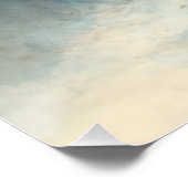 Winterkabouter in een besneeuwd bos perfect poster (Hoek)