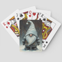 Winterkabouter in een besneeuwd bos