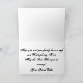 Winterkardinaal Feestdagen Kaart (Binnen)