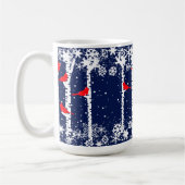 Winterkardinaal Koffiemok (Links)