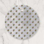 Winterkardinalen en pijnensoorten bedankjes labels (Achterkant)