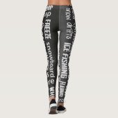 winterkarton collage leggings (Achterkant)