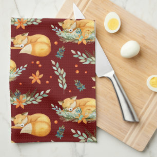 winterkatoenhoudend zwoerd theedoek