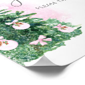 Winterkerstbaby shower voor poster (Hoek)