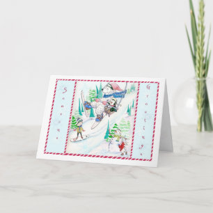 Winterkerstkaart Feestdagen Kaart