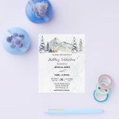 Winterkerstvakantie — Landschapsarchitectuur Flyer (Enkel)