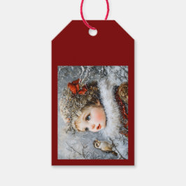 Winterkind Cadeaulabel