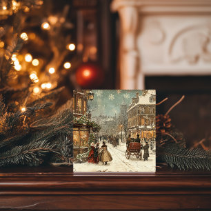  winterklassieker van Londen Feestdagenkaart