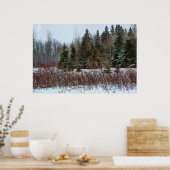 Winterkleuren Poster (Keuken)