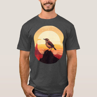 Winterkoning vogel t-shirt