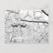 Winterkruis Briefkaart (Voorkant)