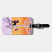 Winterlabradors Bagagelabel (Voorkant horizontaal)