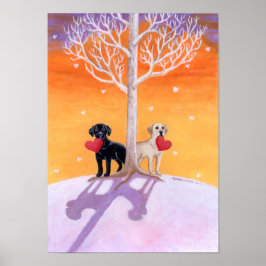 Winterlabradors Poster