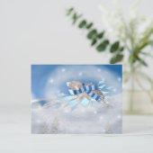 Winterland Journey Briefkaart (Staand voorkant)