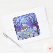 Winterlands 2012 vierkante sticker (Envelop)