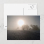 winterlandschaft briefkaart (Voorkant / Achterkant)