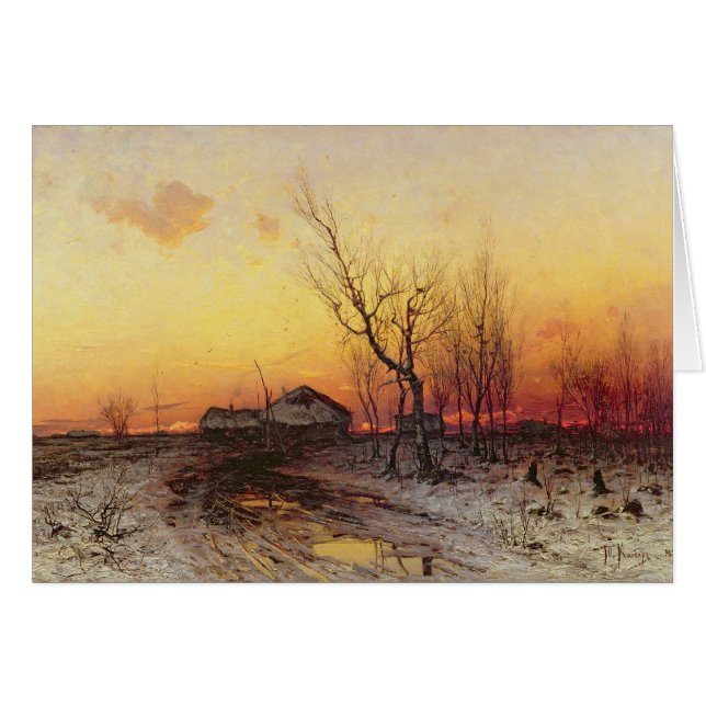 Winterlandschap (Voorkant Horizontaal)