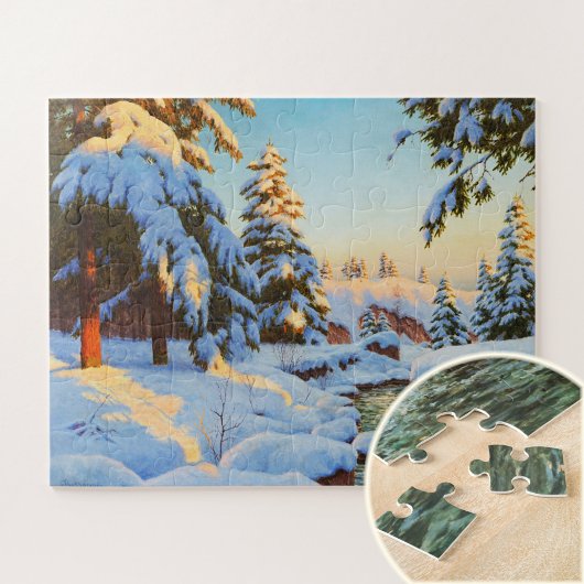 Winterlandschap, Besson of Art Legpuzzel
