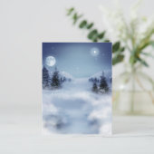 Winterlandschap Briefkaart (Staand voorkant)