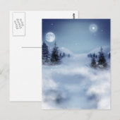 Winterlandschap Briefkaart (Voorkant / Achterkant)