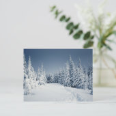 Winterlandschap Briefkaart (Staand voorkant)
